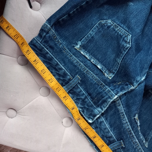 Late 90s vintage low rise cute pocket jeans! - Picture 5 of 5